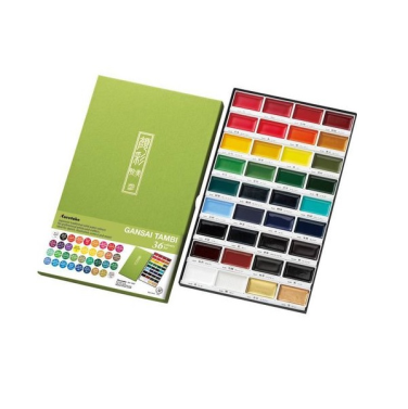 Kit Aquarela C/36 Gansai Tambi Mc2036v Kuretake